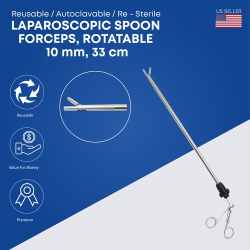 Laparoscopic spoon forceps - laparoscopic,