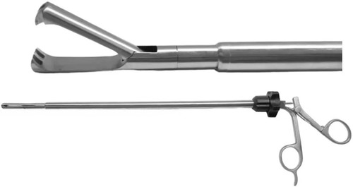 Laparoscopic claw forceps - laparoscopic,